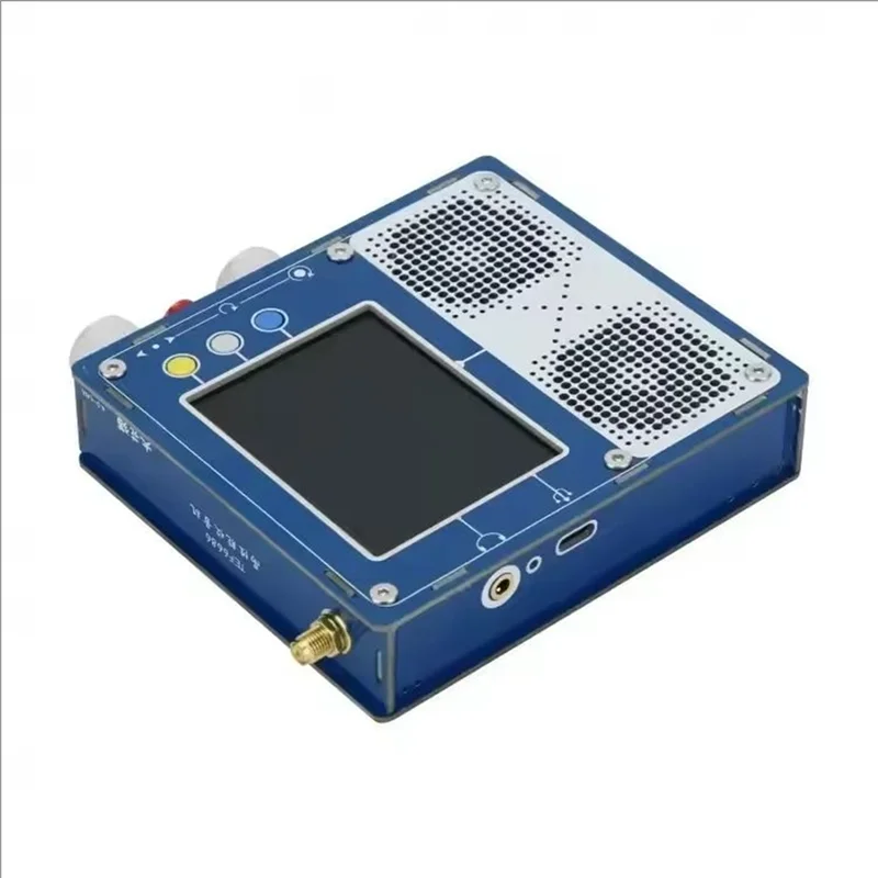 AA08-TEF6686 Plus DSP Radio With 3.2 Inch Display Dual Speaker Stereo Full Band Standard Version 5.0 Firmware And Preamplifier