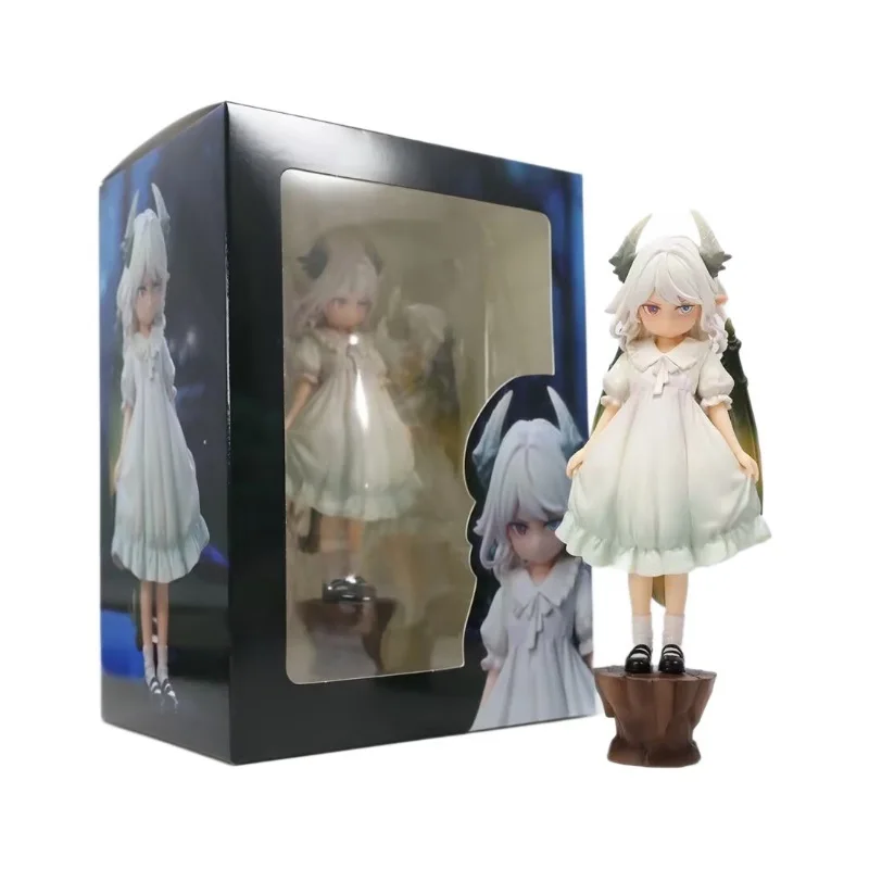 18CM Anime Miss Kobayashi's Dragon Maid Kanna Kamui Action Figure Cute Ilulu PVC Model Doll Desktop Decor Collection Toys Gifts