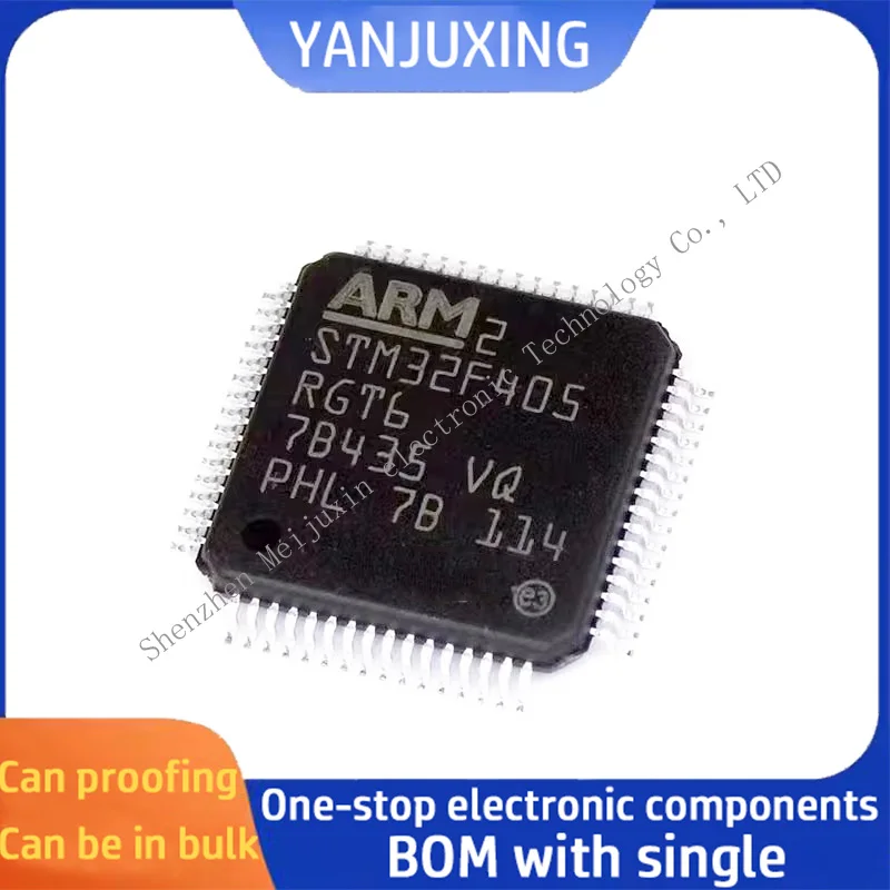 1pcs/lot STM32F405RGT6 STM32F405 405RGT6  LQFP64 Microcontroller chips in stock