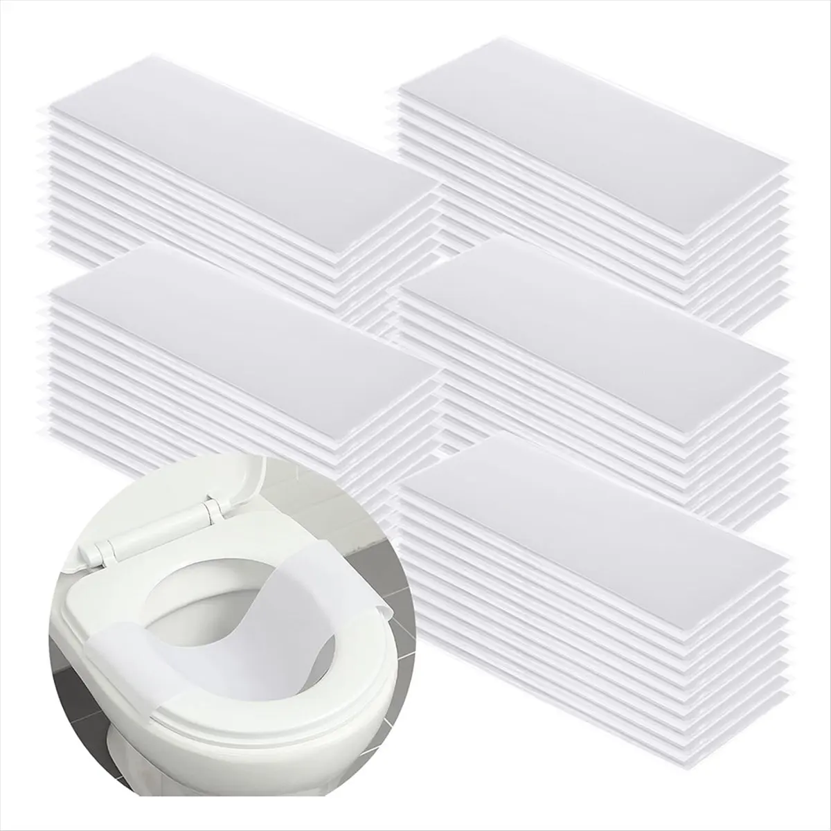 Super promotion!50 Pcs Flushable Stool Sample Collection Sheets Specimen Collector Kit Containers