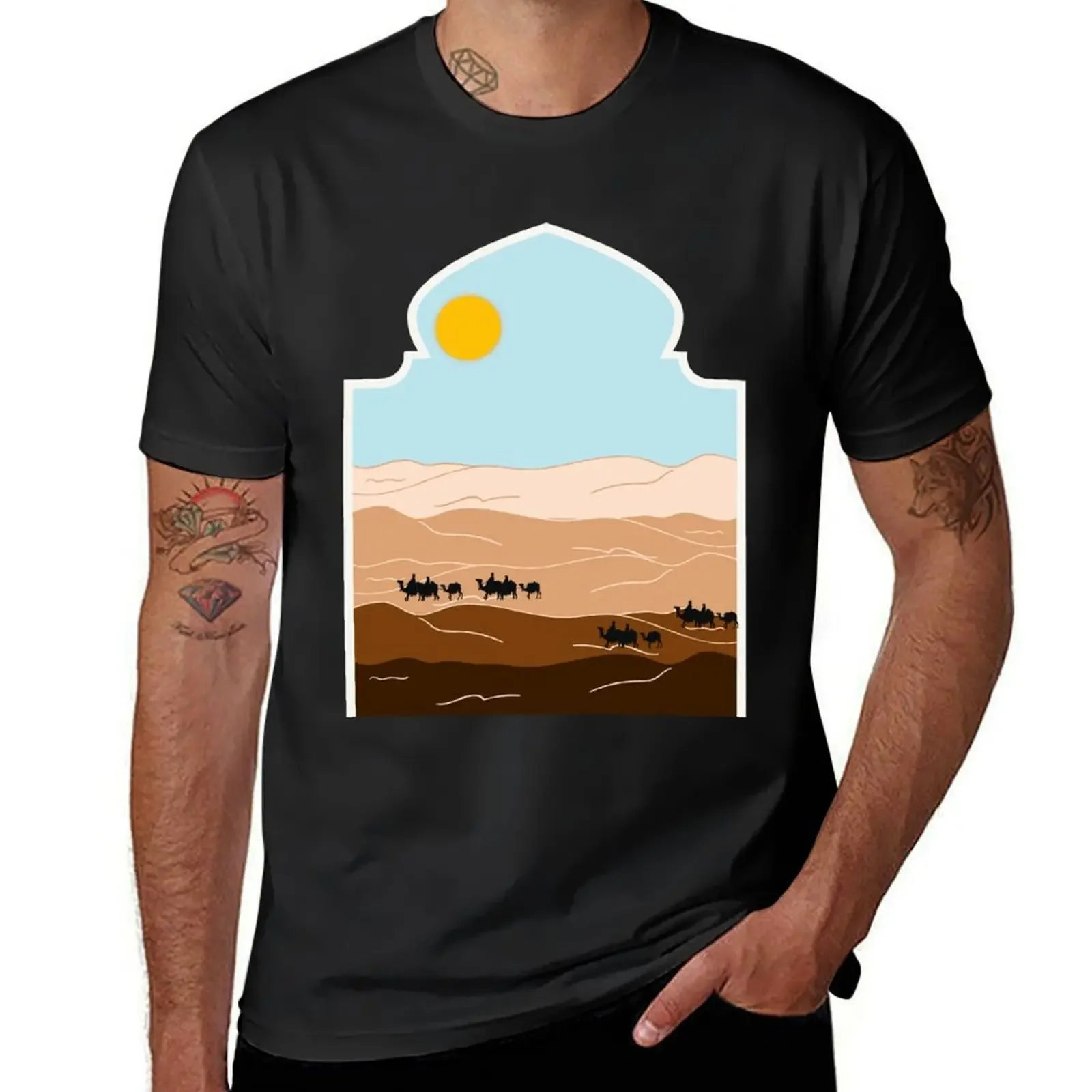 

desert T-Shirt new gifts and t-shirts shirts graphic tees Funny t-shirt anime figures outfits for men