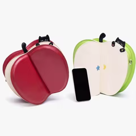 Original Apple Mochila Cute Personality Backpack Crossbady Bag Youth Mochilas Mujer Embroidery Design Bags for Woman