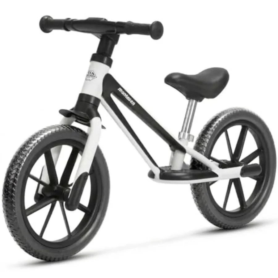 

Toddler Balance Bike 2 3 4 5 Year Old: Lightweight Toddler Training Bike with Footrest Double Frame and Adjustable Seat, No-Ped