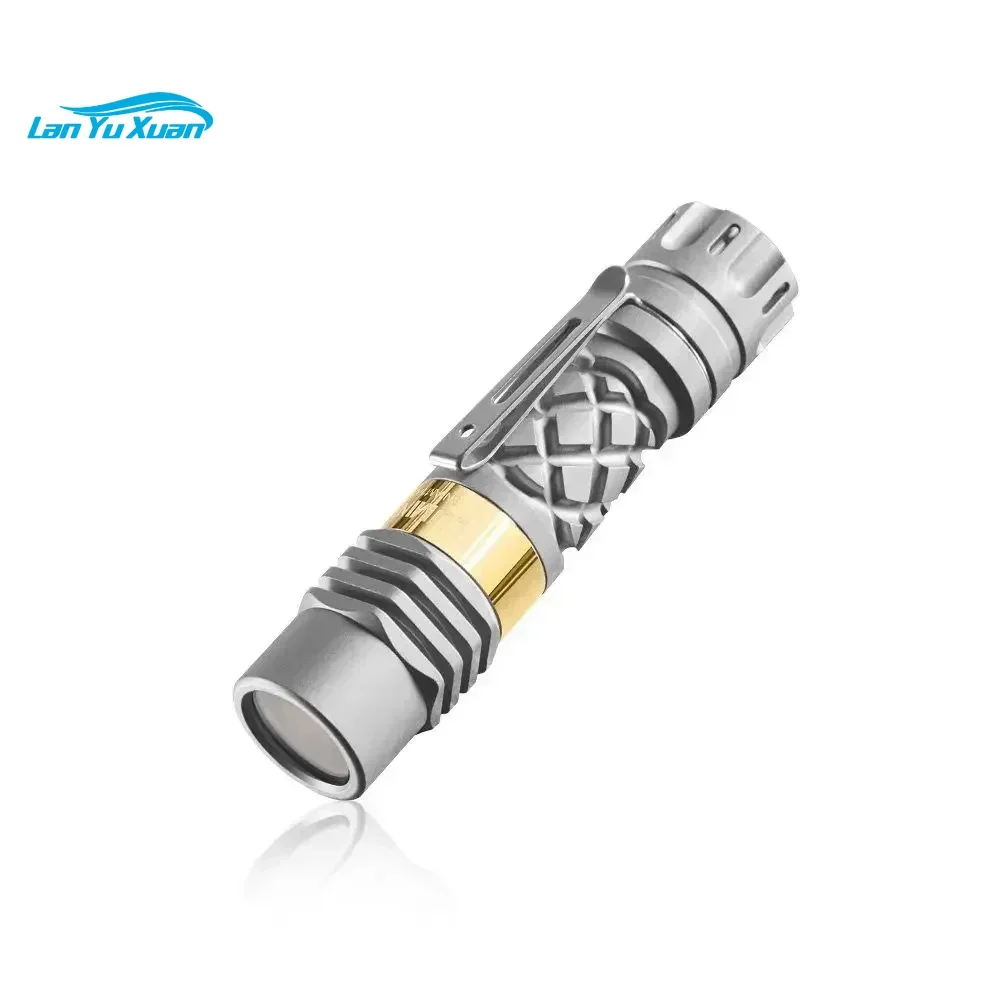 Lumintop Antman Titanium 700 MetersThrow mini White Flashlight 14500 cells lep torch