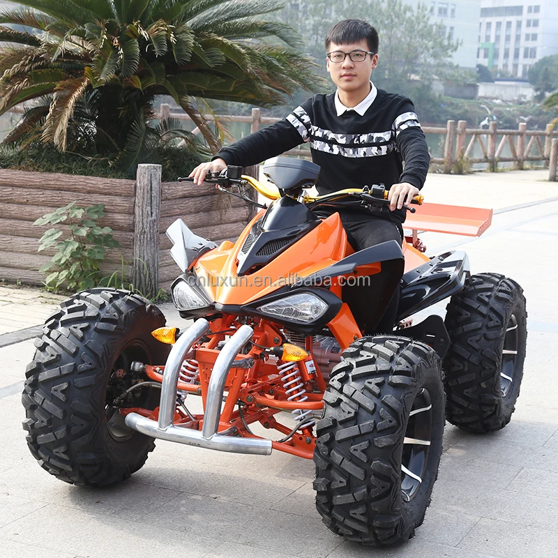 

ForFactory Wholesale Atv 125CC 4-Stroke Air Cooled Electric Start Gas Powered Chain Drive 2wd 4 Wheel Atv For Adults