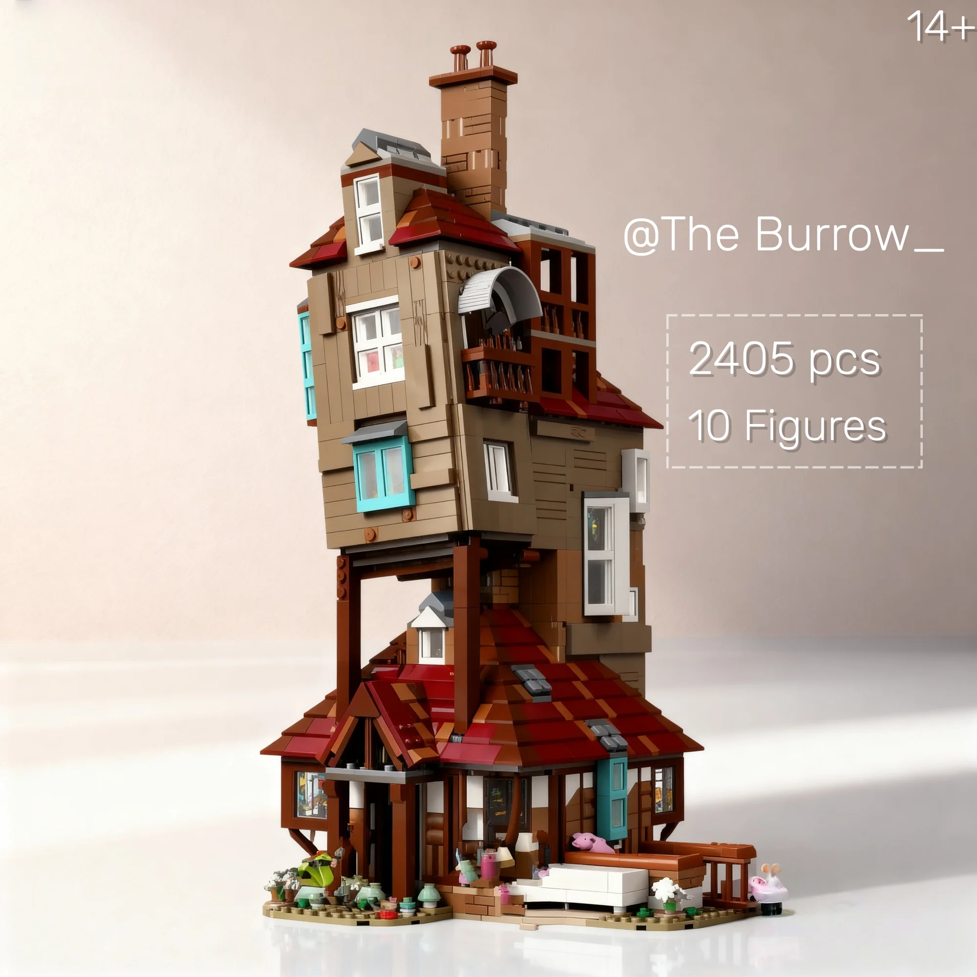 En Stock 2405 pièces MOC 76437 nouveau le Burrow blocs de construction modèle Kit briques pour enfants adultes anniversaire cadeaux de noël