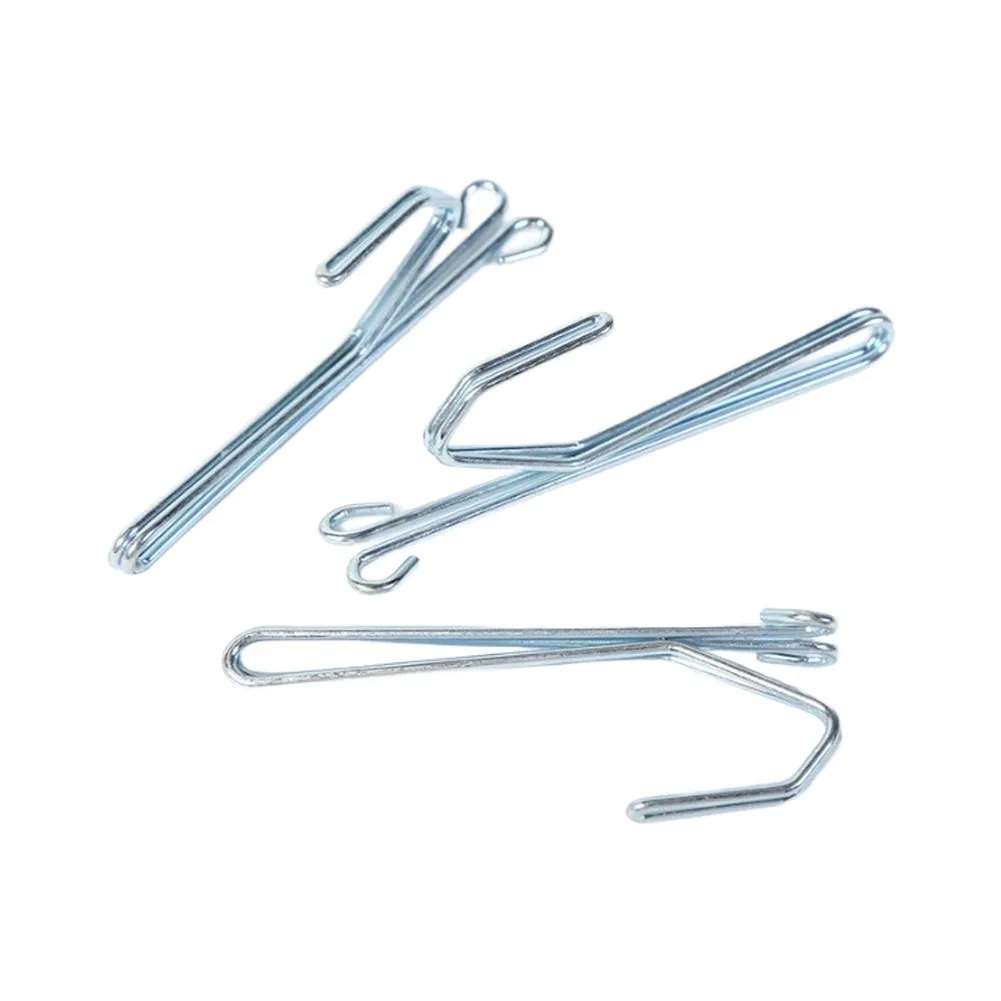 Metal Curtain Hooks 7.5cm for French Pleat Installation Fits Standard Pleated Curtain Heading Systems 50 Count