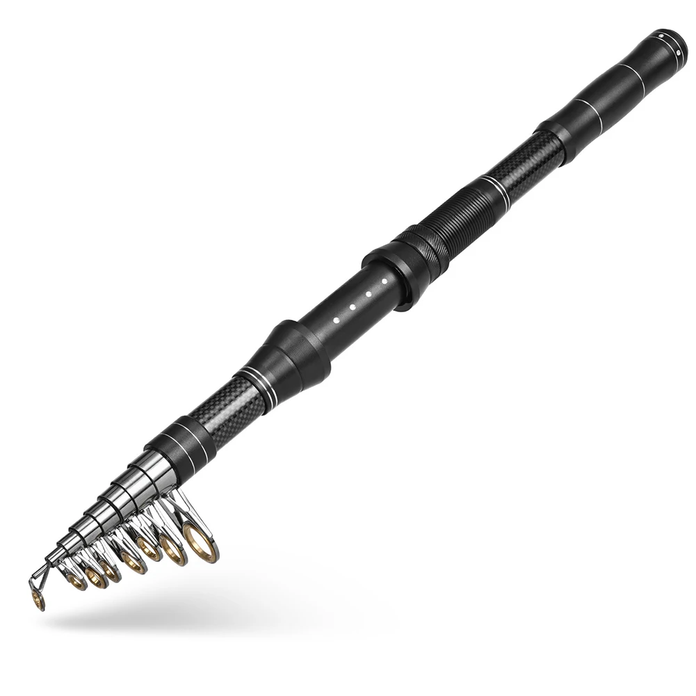 

Travel Spinner Rod Carbon Fishing Rod Fishing Trip Easy Carry Travel Fishing Rod Fishing Rod High Strength Materials