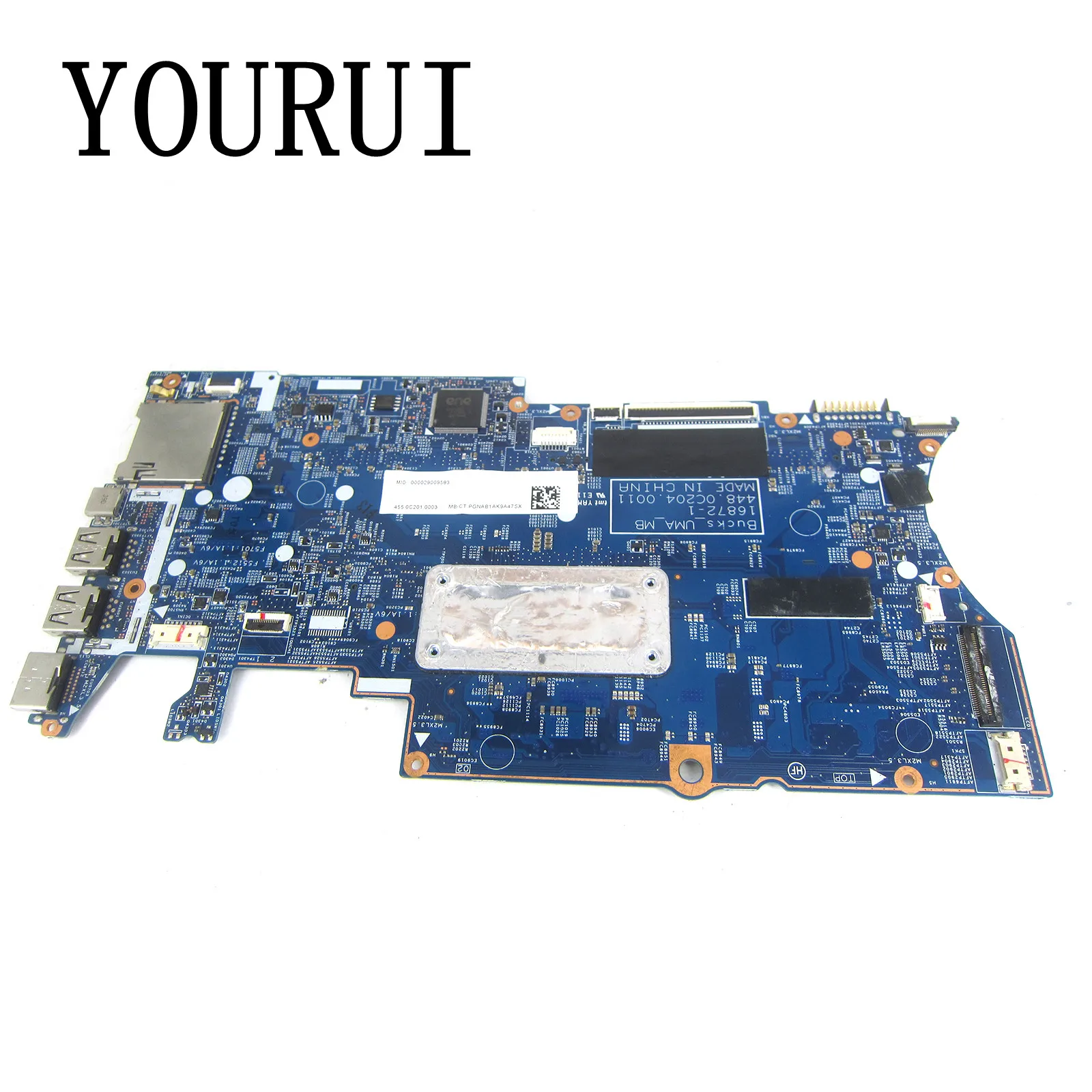 For HP Pavilion X360 14-BA 14M-BA Laptop Motherboard With I3-7100U I5-7200U I7-7500U CPU 448.0C204.0011 16872-1 Mainboard