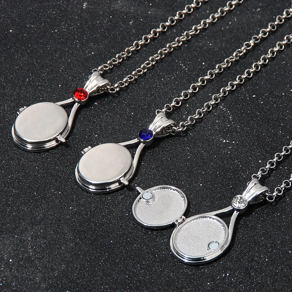 Cartoon H2O -FOOTPRINTS IN THE SAND Necklace Jewelry Cute Seashell Metal Alloy Cosplay Props Necklaces  Jewelry For Friends image 2