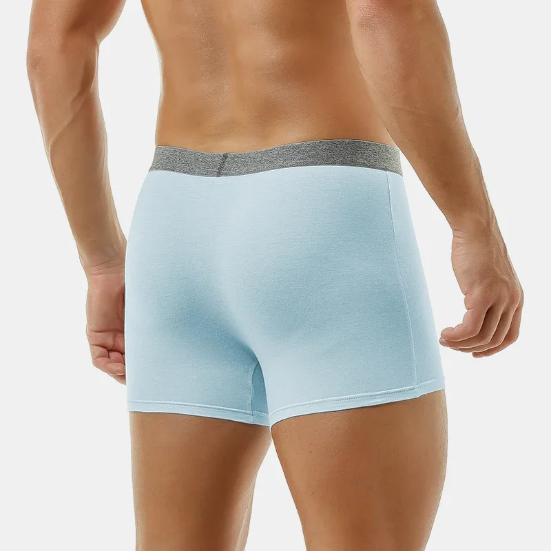 

Men's underwear Men's cotton summer thin boxers Underpants Boys Sport plus size Modal boxer shorts head