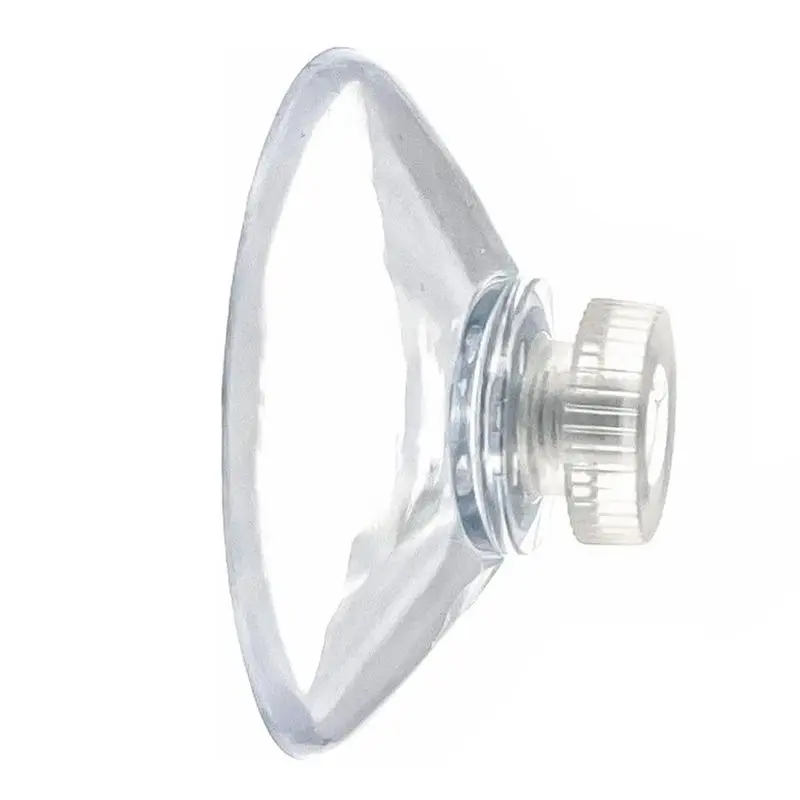 A7THK-80Pcs 40Mm Suction Cup With -Screw And Knurled Nut, Suction Cup With Thread, Sucker Pads For Glass Table Top