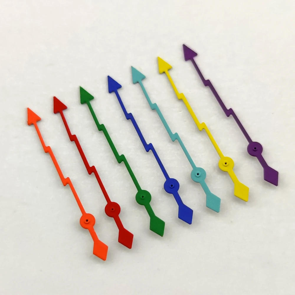 Стрелки NH35, высококачественная стрелка, серебро, золото, розовое золото, разноцветные стрелки. Подходит для механизмов NH35/NH36/7226/7S36/4R35/4R36.