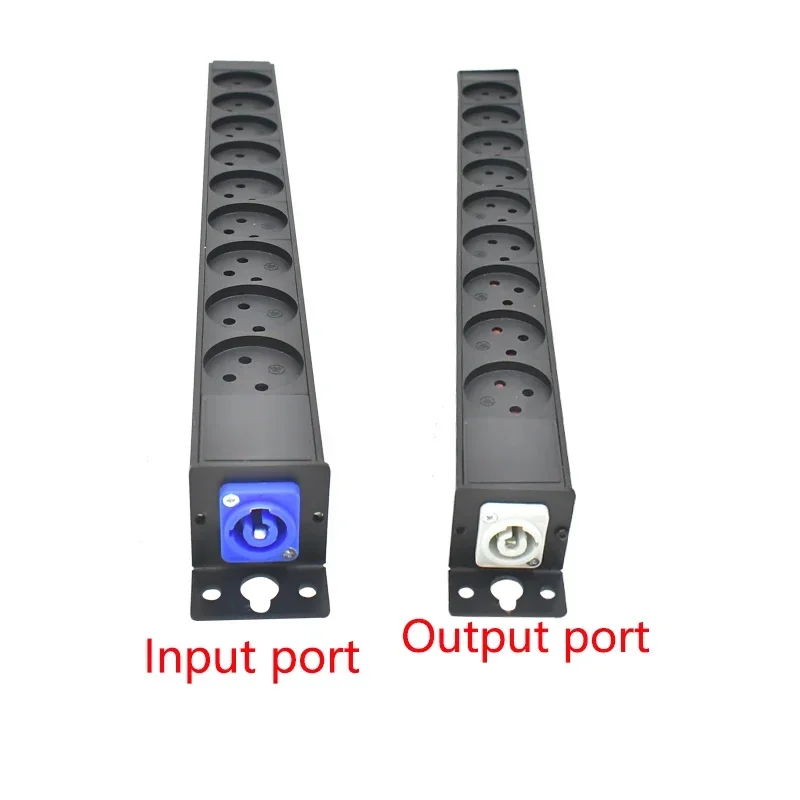 PDU Power Strips Schuko Powerlink Power Link Box Aviation plug with powercon inlet and outlet 1-10AC Israel SOCKET