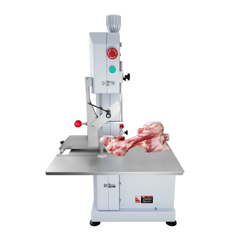 Commercial Electric Fully Automatic Bone Sawing Machine Large Scale For Beef Bones Meat Processing Machinery