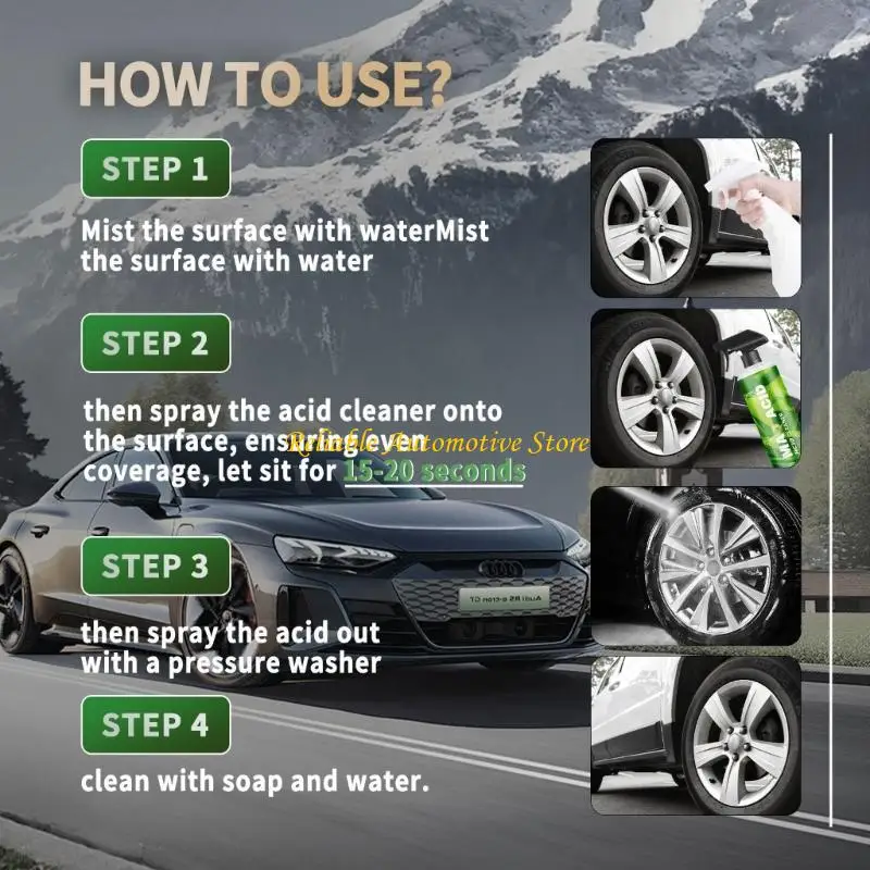 

M68B Car Tire Covert Toating Gloss Gloss Пластиковое резиновое восстановление для реставратора распылителя для полировки