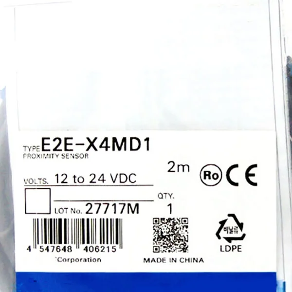 

ONE NEW Proximity Switch E2E-X4MD1 Switch In Box