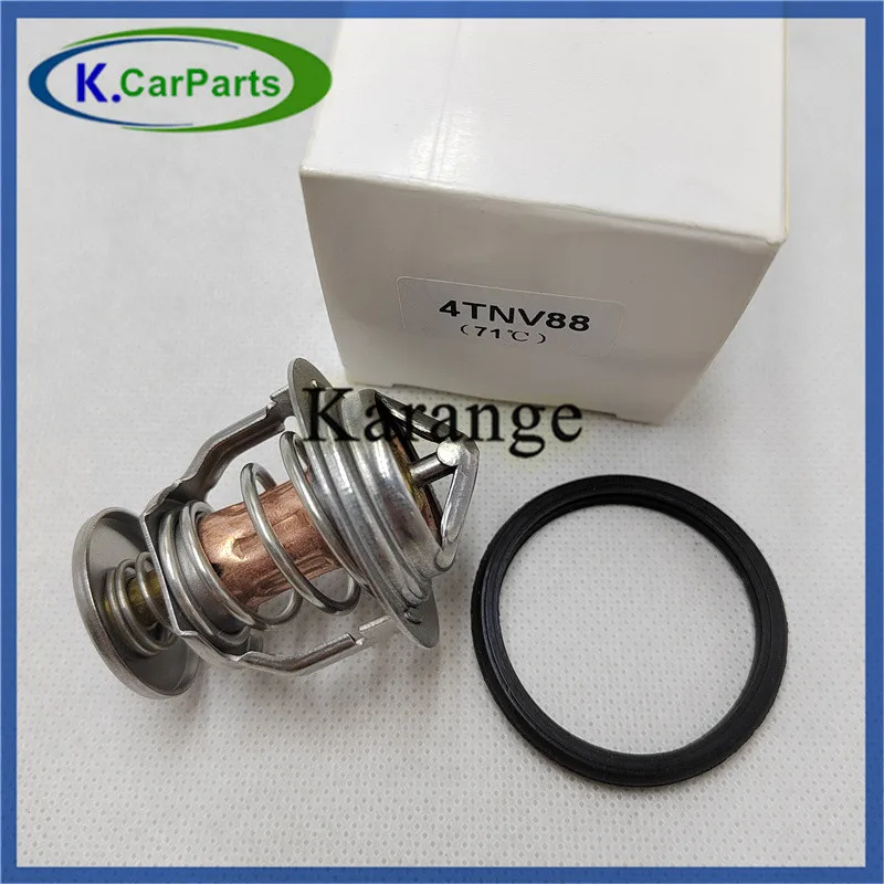 

1PC Thermostat 129155-49800 129155-49801 for Yanmar Skid Steer 3TNE84 3TNE88 3TNV82 4TNE84 4TNE88 160°F 71°C