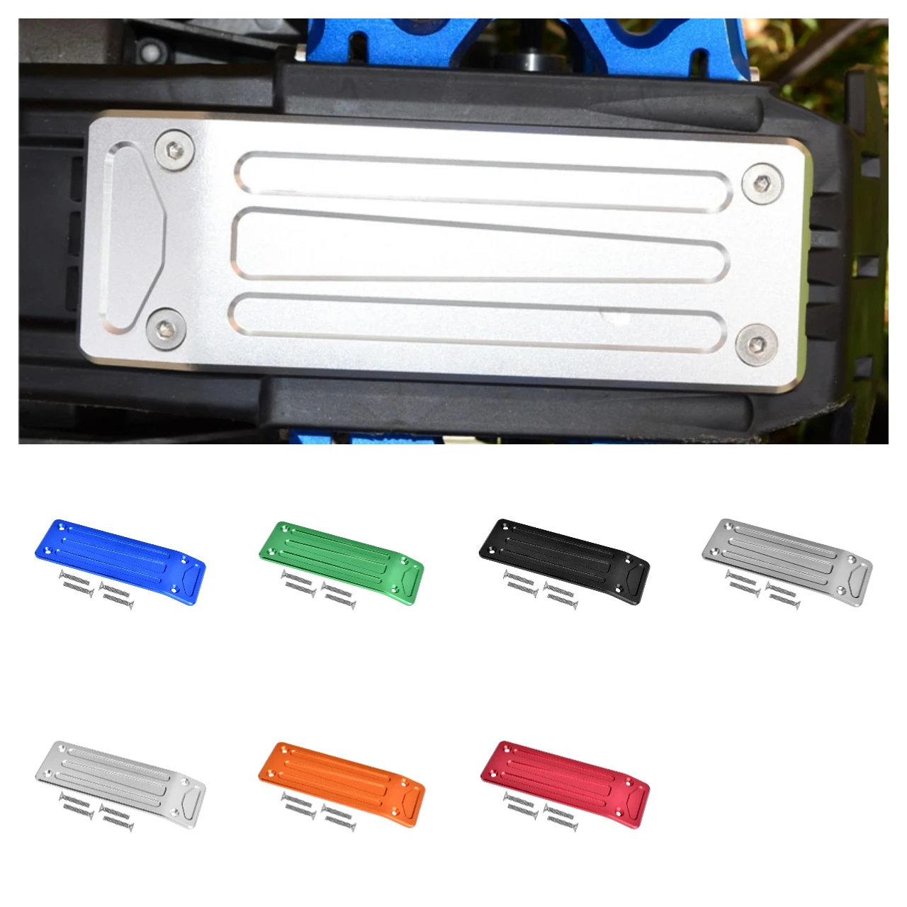 

Алюминиевая задняя защитная пластина GPM для TRAXXAS 1/5 X-Maxx