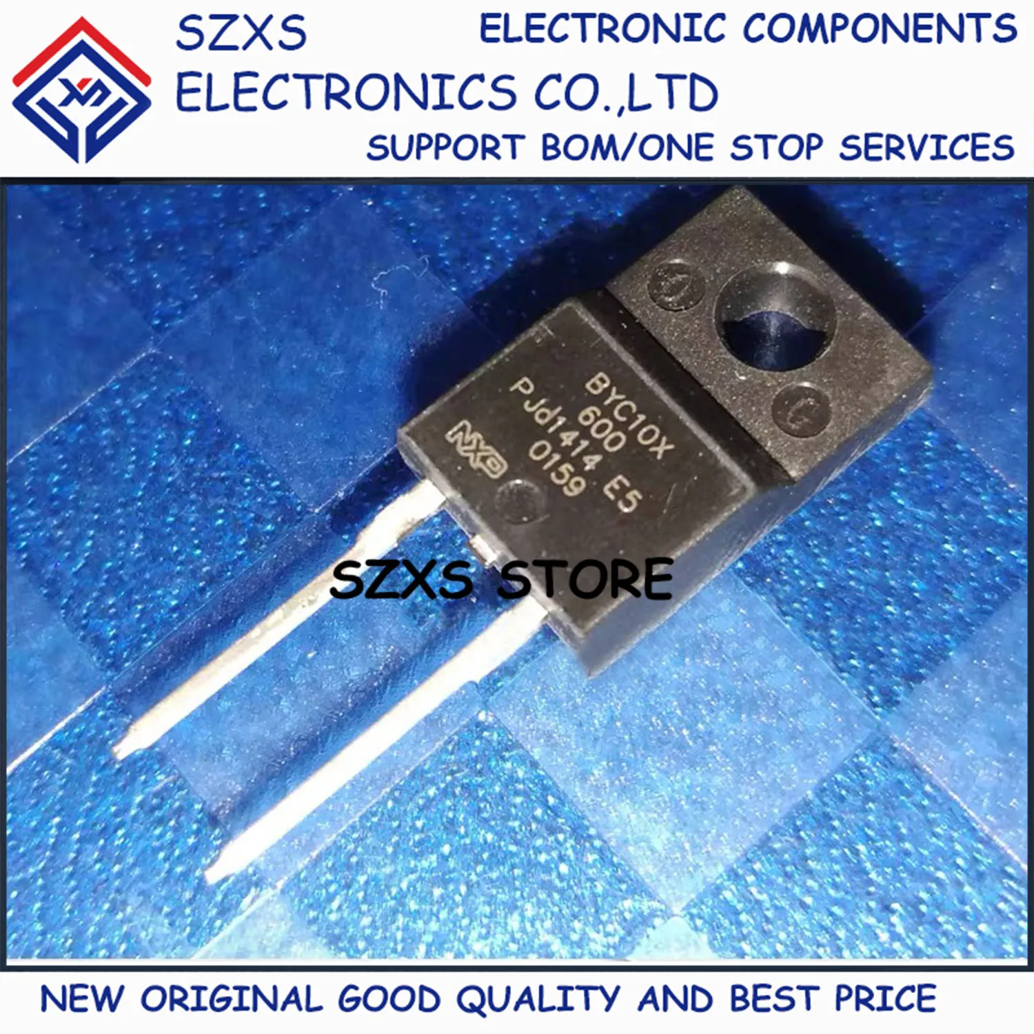 

New Original 10Pcs BYC10X-600 BYC20X-600 15ETH06FP BYC15X-600 TO-220F Fast Recovery Diode In Stock Good Quality