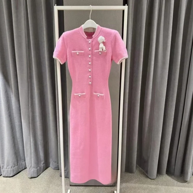 

ort Sve вязаное платье женское Faion Sweet Sle Petite Trend осень-зима Новое поступление женской одежды