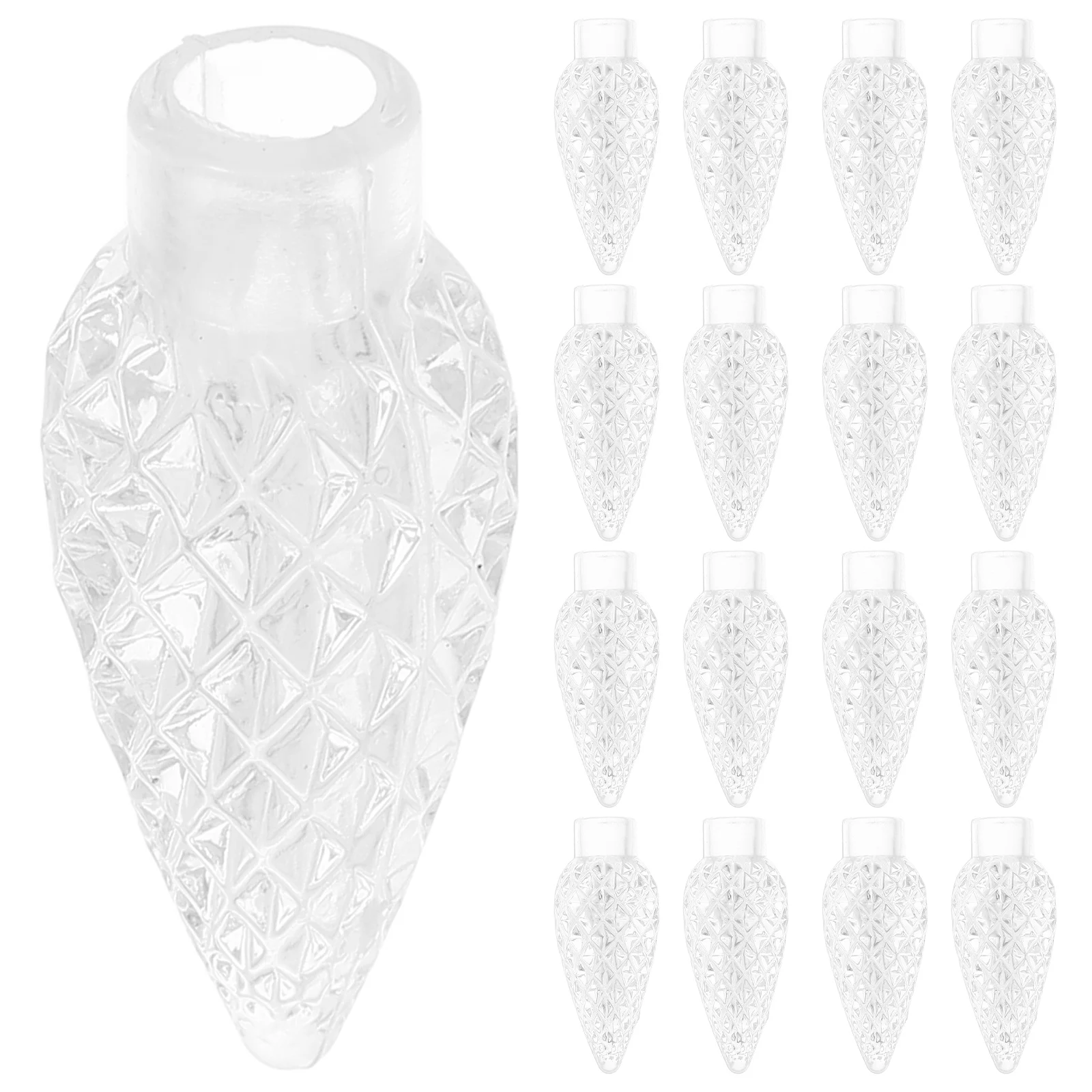 

Outdoor Lamp Shade Lampshade Light Bulbs Decorative Covers Transparent Plastic Replacement