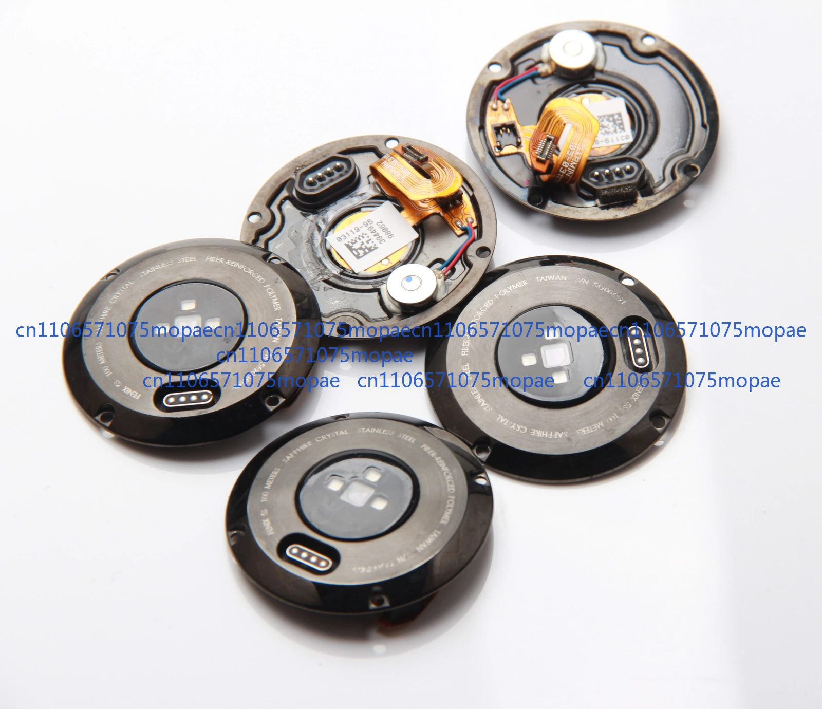 

Used 90% new 5pcs For Garmin Smart Watch Fenix5s Rear Back Case Back Cover No Battery