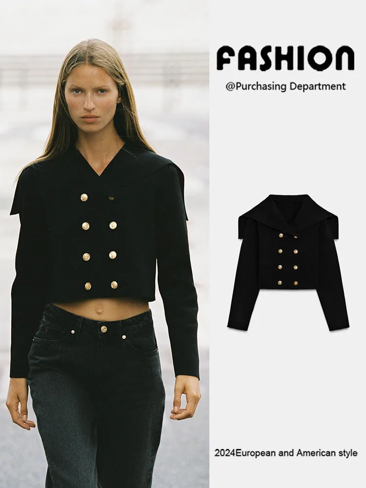 

Faionable женские трикотажные длинные све или Jaet, осеннее новое поступление, универсальный двубортный дизайн, женские комбинезоны для поездок на работу...