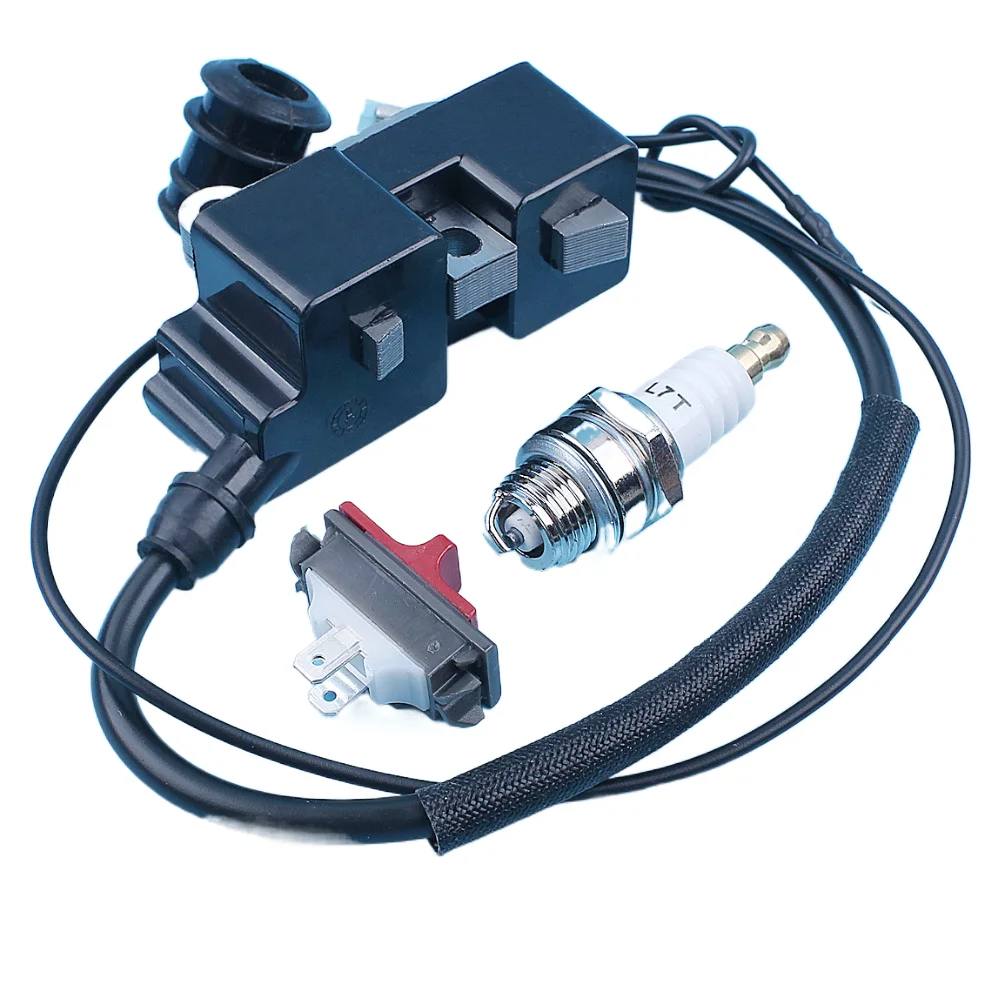 

Ignition Coil Spark Plug Kill On/off Stop Switch For Husqvarna 385 390 XP 365 371 372 372XP # 503 96 24-06 Chainsaws Part