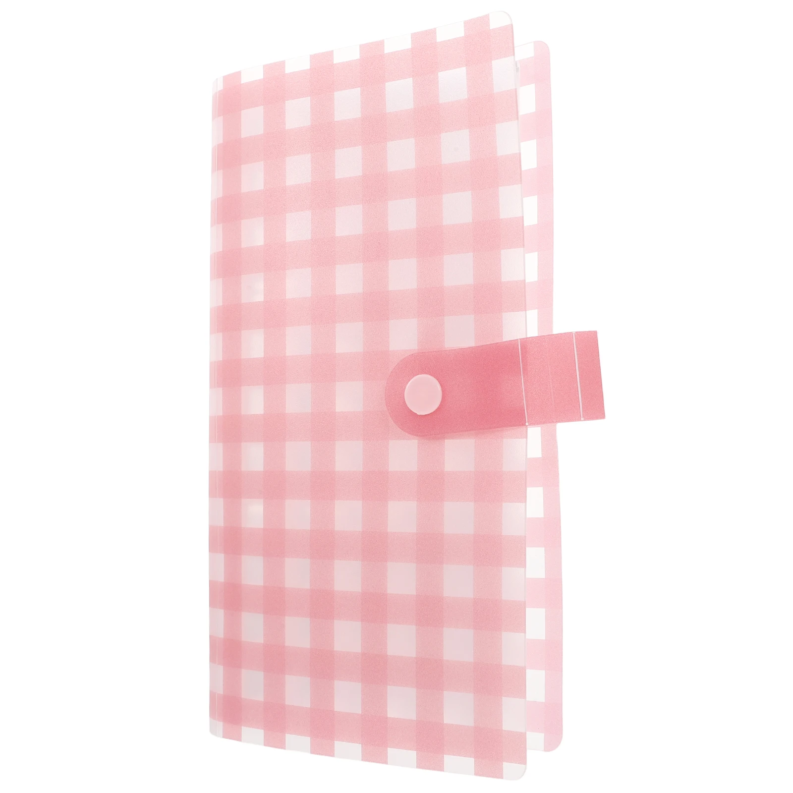 

240 Capacity Frosted Business Card Album Portable Photocard Organizer Mini Name Card Holder Compact Storage Solution For Office