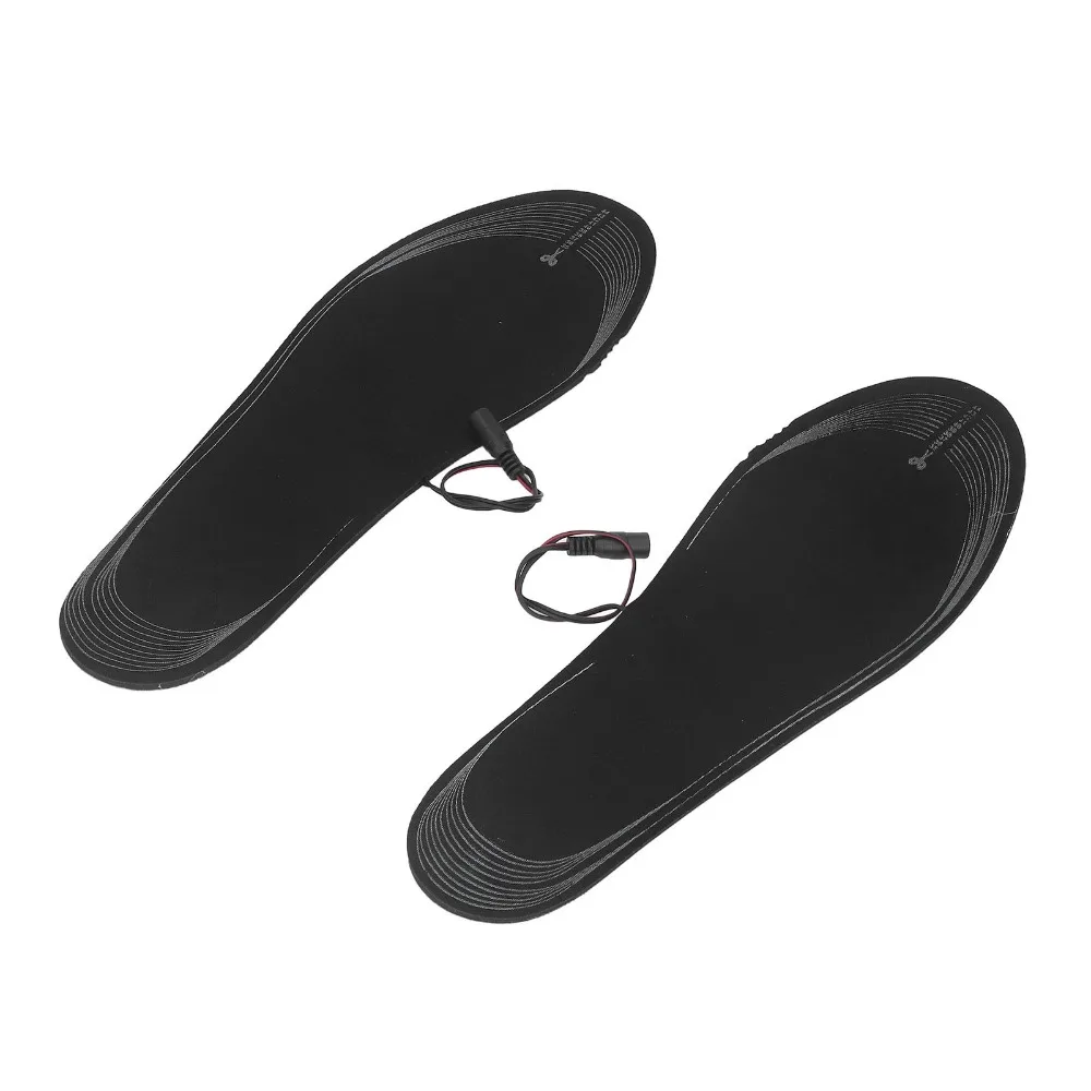 Portable USB Powered Heated Insoles Cuttable Full Sole Heating Heating Insoles Rechargeable Warm Warm Insoles Winter Use