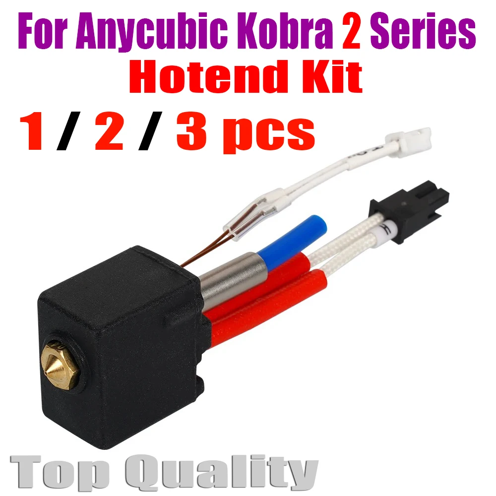 

Hotend Kit For Anycubic Kobra 2 Hotend For Kobra2/Kobra 2 Plus/Kobra 2 Pro/Kobra 2 Neo Thermistor Heater Cartridge Print Hot End