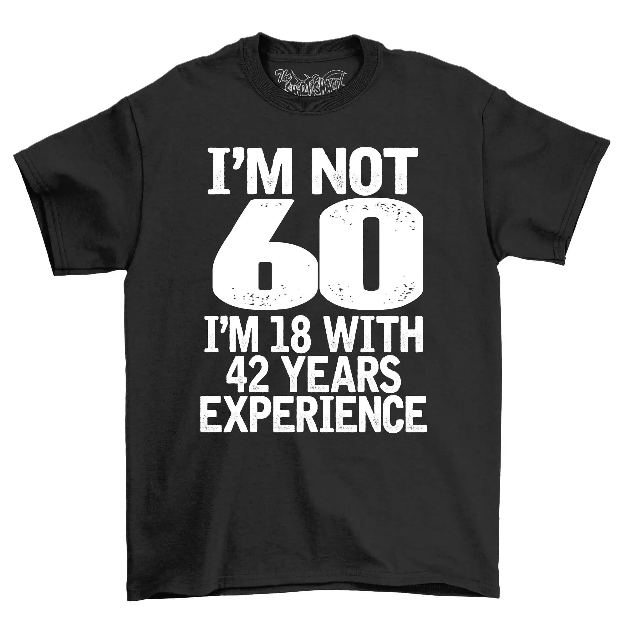No soy de 60 años, soy de 18 años con 42 años de experiencia, camiseta de cumpleaños para adultos, idea de celebración del 60.º aniversario para hombres 2023