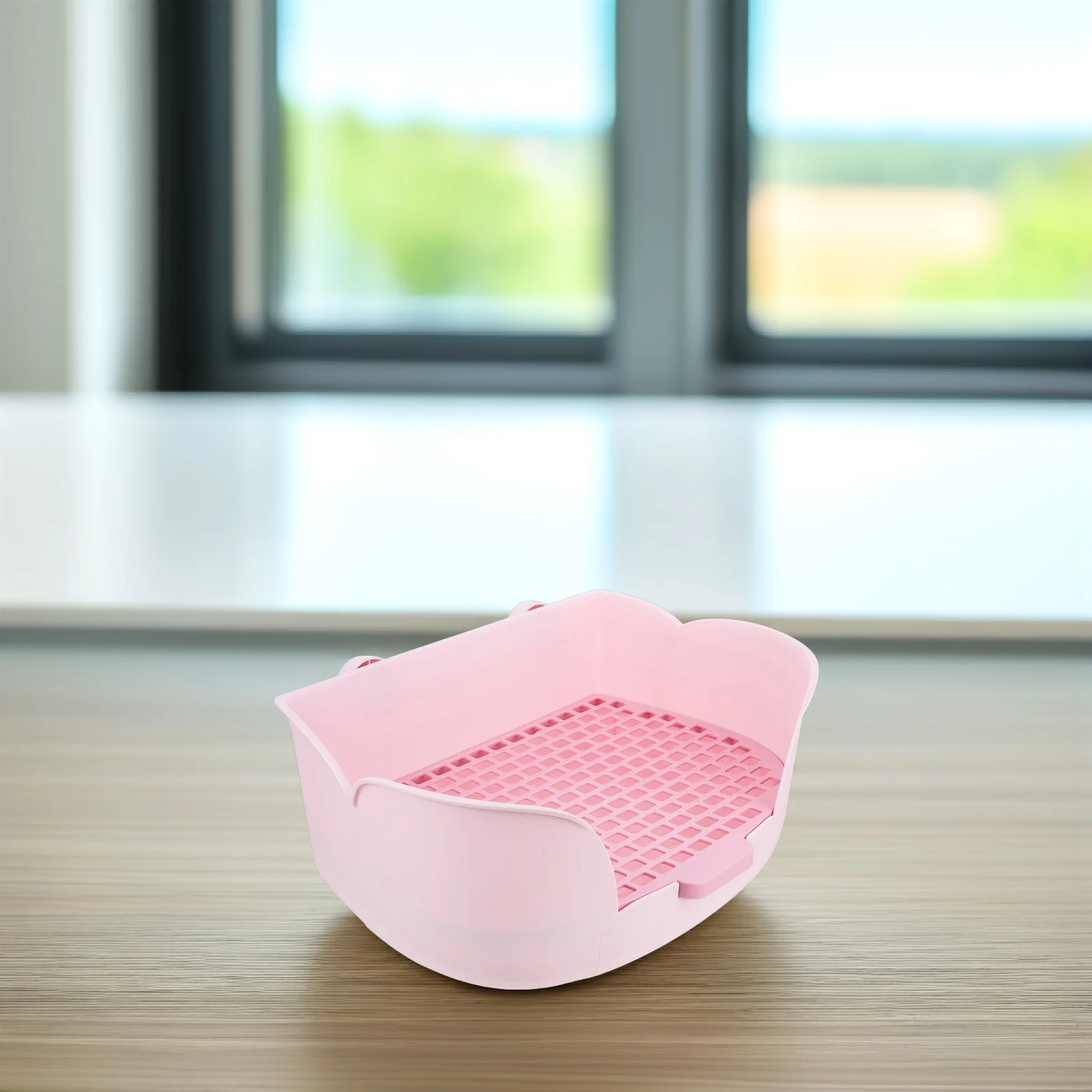 Cat Litter Box Large Rabbit Potty Trainer Guinea Pig Toilet Hamster Rat Ferret Bunny Cage Pet Pan Small Animal Litter