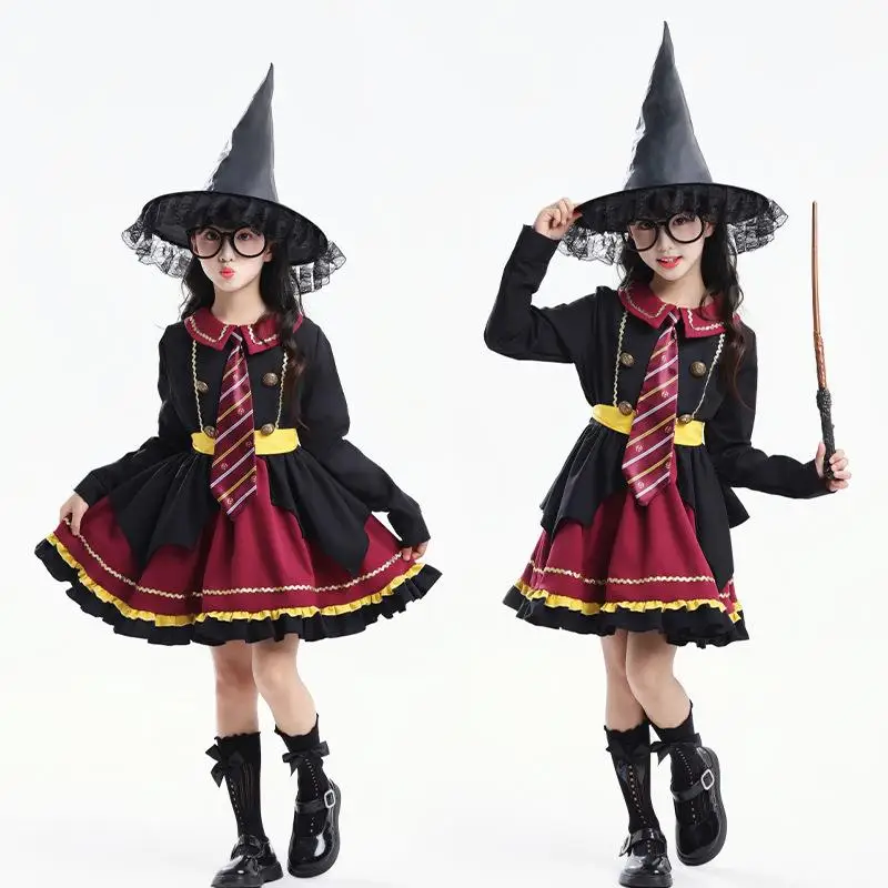 Lolita loween Girl's House Costume da strega Dr Performance Outfit Costume tradizionale cinese da donna