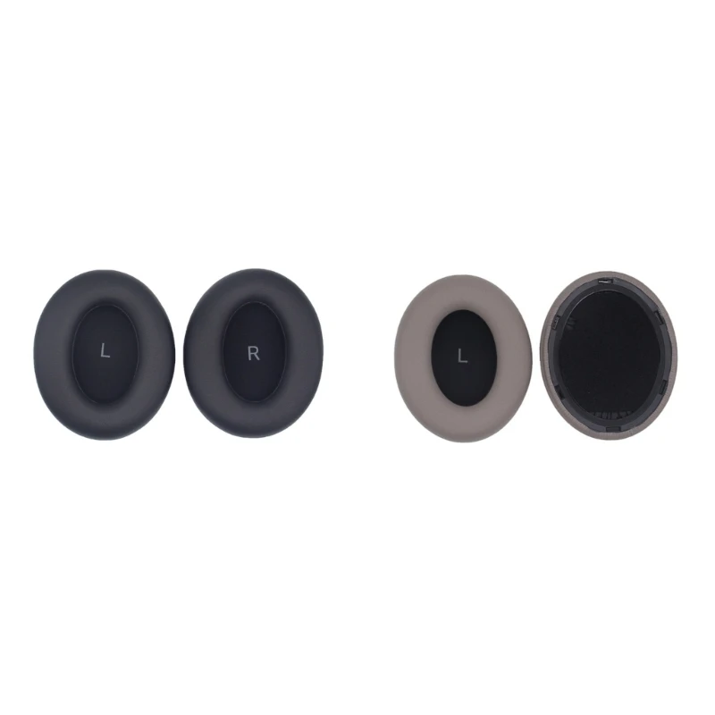 652F Thick Padded Headphone Cushions with a Protein Leather Outer Layer Earpads