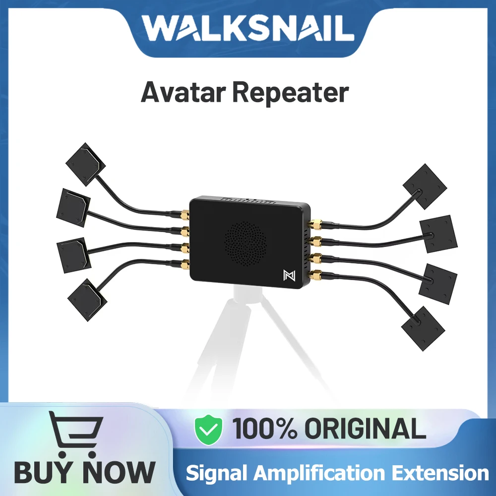 

Повторитель аватара Walksnail, расширение усиления сигнала, передача видео HD для DIY FPV дрона, внешние 8 антенн