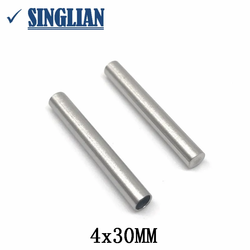 10pcs/lot PT100 NTC Package Stainless Steel Sleeve Pipe 4x30mm DS18B20 Temperature Sensor Detection Probe Case 4*30mm Housing