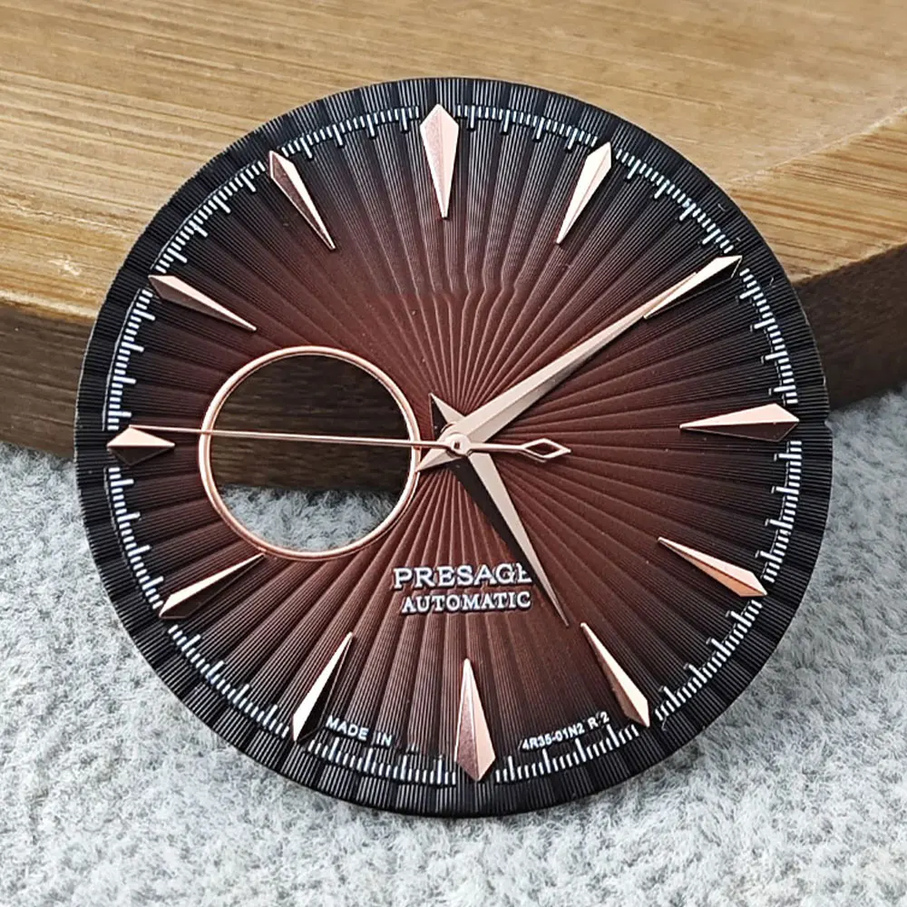 قرص NH38 عالي الجودة 35 ملم PRESAGE S قرص لحركات NH38 WatchMods ساعة مخصصة #4