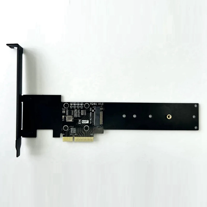 GO-Pcie 5.0 X4 To M.2 NVME SSD Solid State Drive Adapter Card With Bracket Gen5 M.2 2280 22110 Nvme To PCI-E 4X Converter