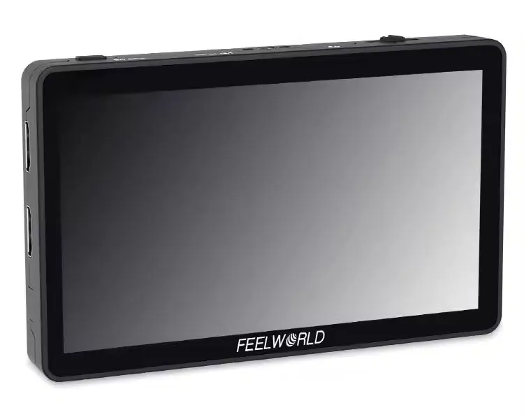 FEELWORLD F6 Plus V2 6 Inch 450nit Touch Field Monitor FHD 1080P IPS 4K HDMI 3D LUT Waveform HDR Focus Assist For DSLR Gimbal - view 2