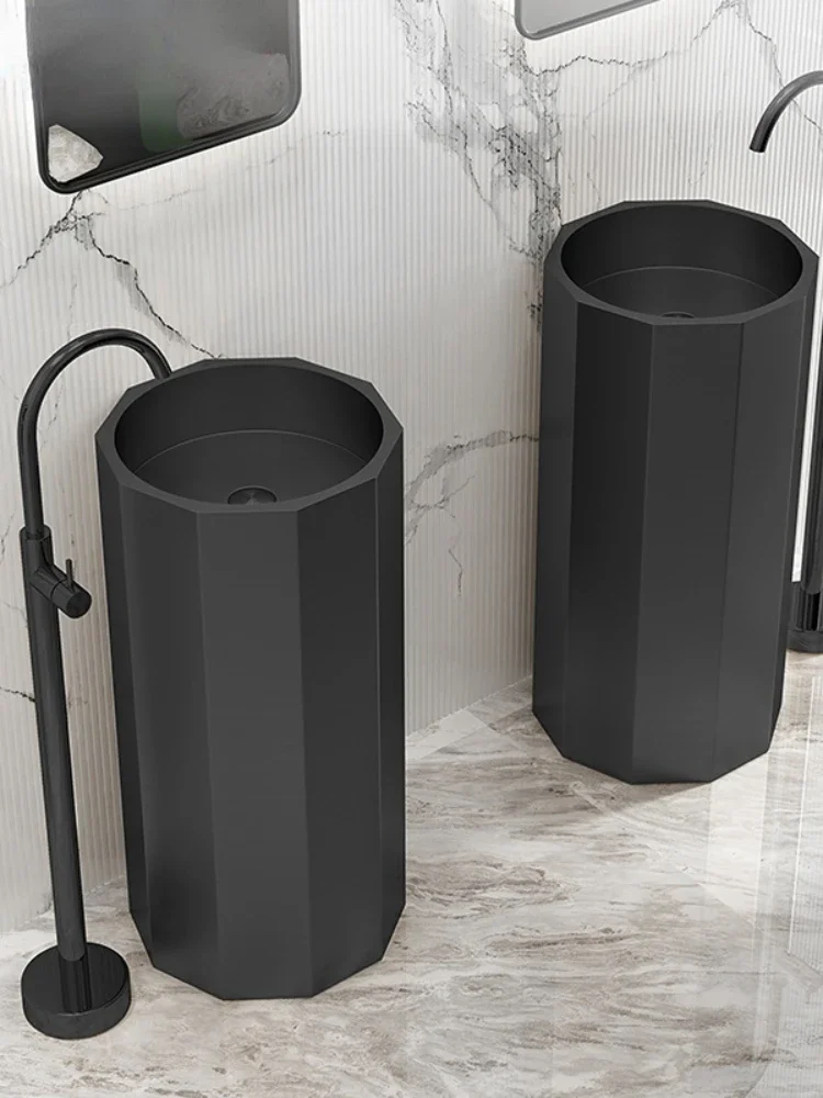 

Vertical Column Type Washbasin Outdoor Wash Basin Courtyard Pool Inter-Platform Basin Integrated Floor Type Pedestal Basin