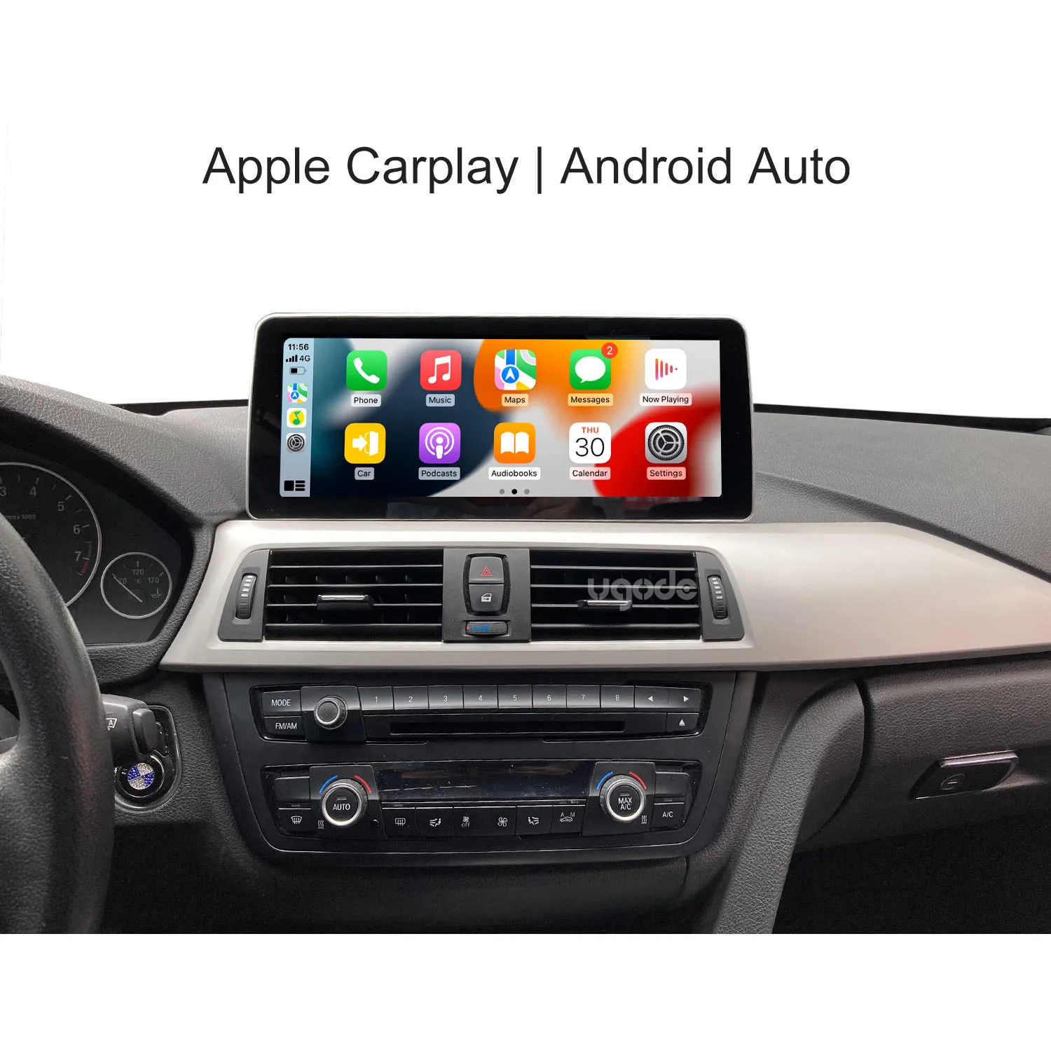 Ugode Qualcomm Snapdragon 685 Android Screen Upgrade CarPlay Navi Car Stereo GPS for BMW 3 Series F30 G20 4 Series F32 F80 M3