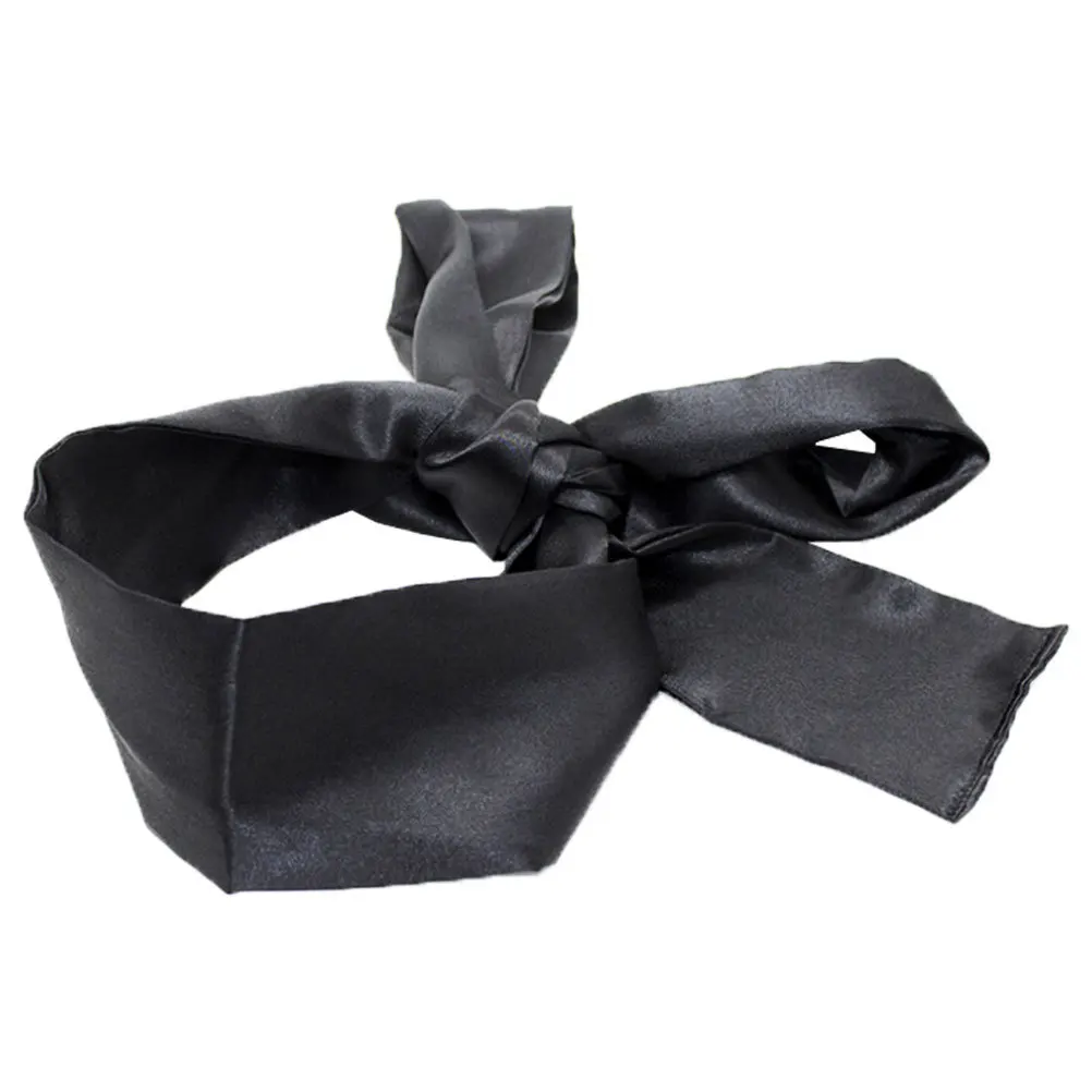 Sleep Eye Mask Satin Light Blocking For Home Office Travel Airplane Spa Party Blindfold Band Satin Eye Mask