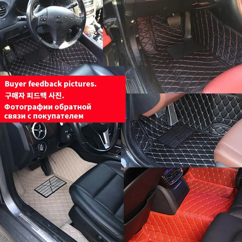 Russia Car Floor Mats For Dacia Duster Renault Duster HM 2021~2022 Waterproof Ptotective Pads Car Mats Full Set Car Accessories