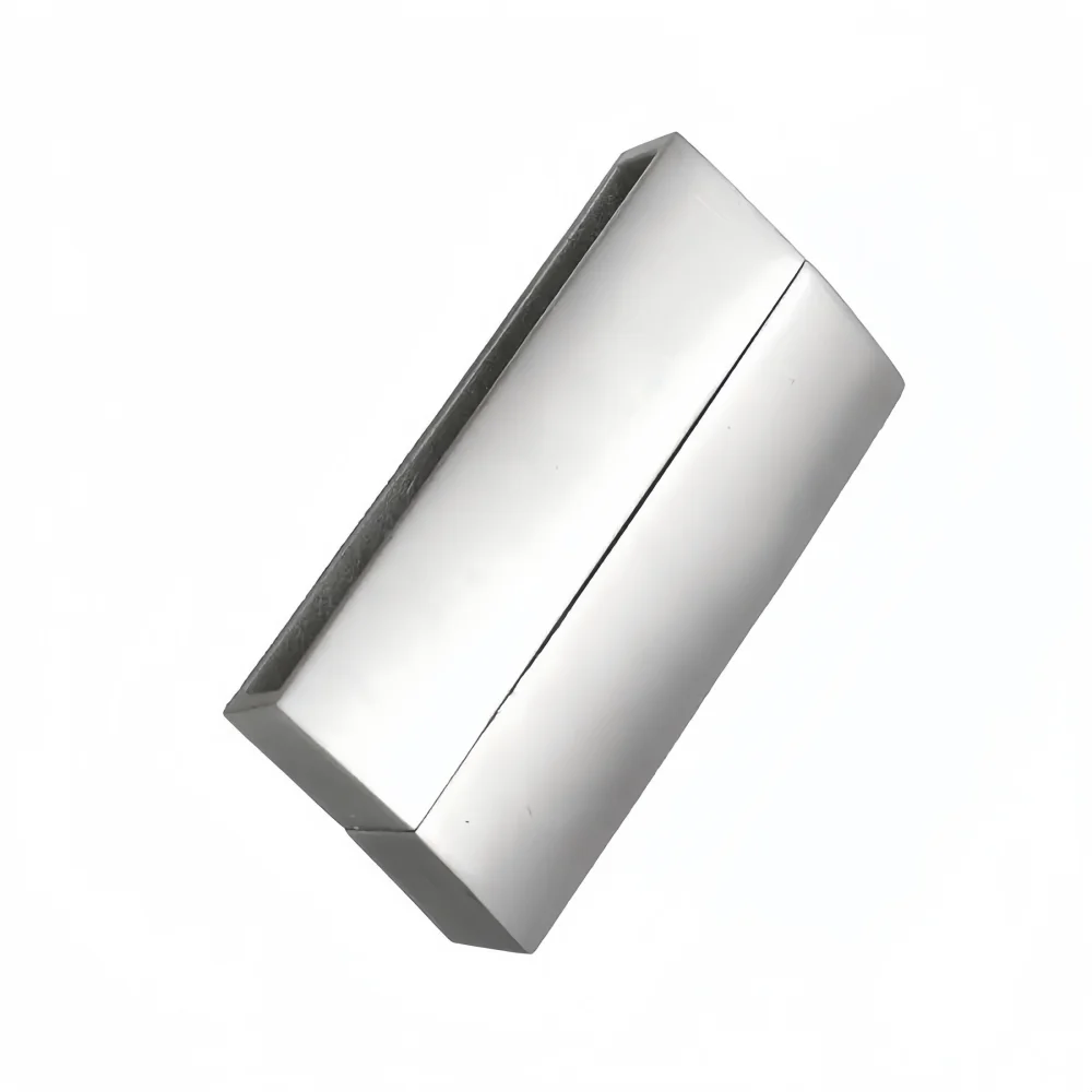 5Pcs Stainless Steel Magnetic Clasp 34x4mm Hole Leather Cord Bracelet Magnet Lace Buckle Necklace DIY Jewelry Making Accessories