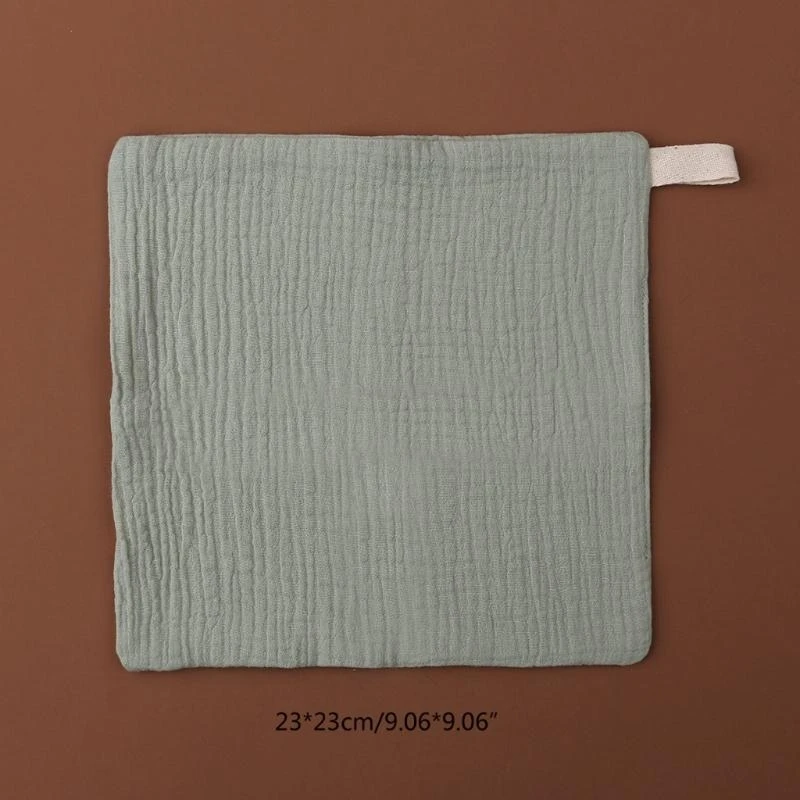 J15U 10 قطع مناشف لعاب الأطفال قماش الشاش مناديل الوجه اليدوية مريلة منديل منشفة