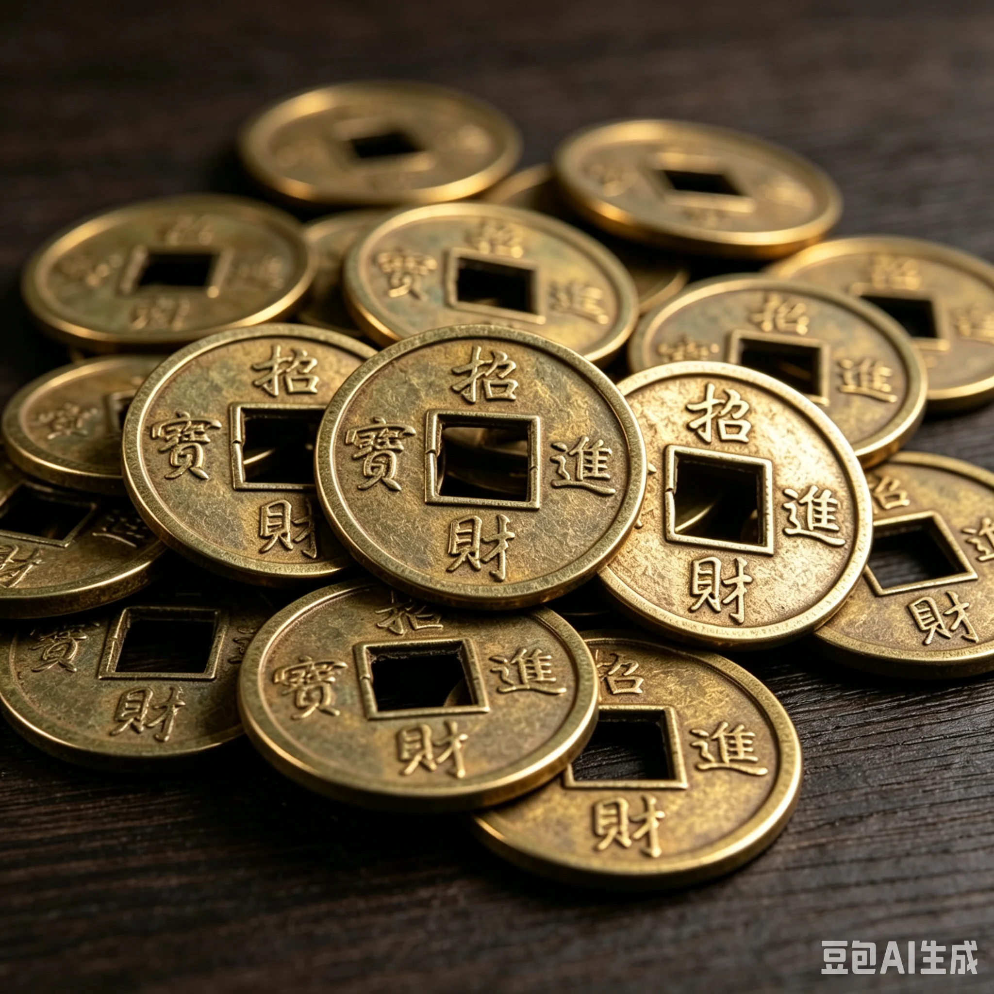 Feng Shui Ancient Chinese Ching Coins 100Pcs Lucky Wealth Health Fortune Tokens for Housewarming Business Opening Gift