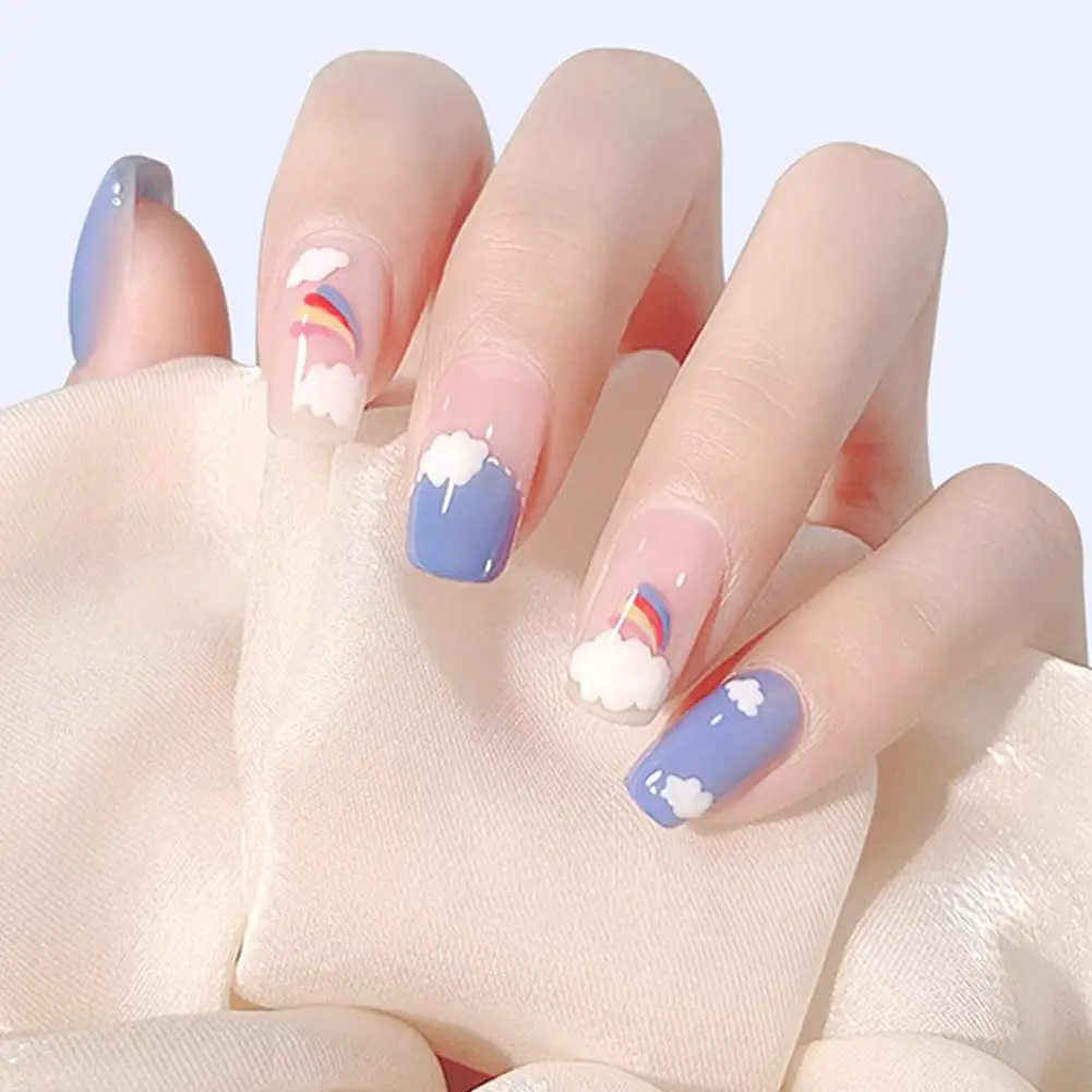 24PCS Waterproof Double Sided False Nail Art Adhesive Tape Glue Sticker DIY Tips Fake Nail Acrylic Manicure Gel Makeup Tools - Image 3