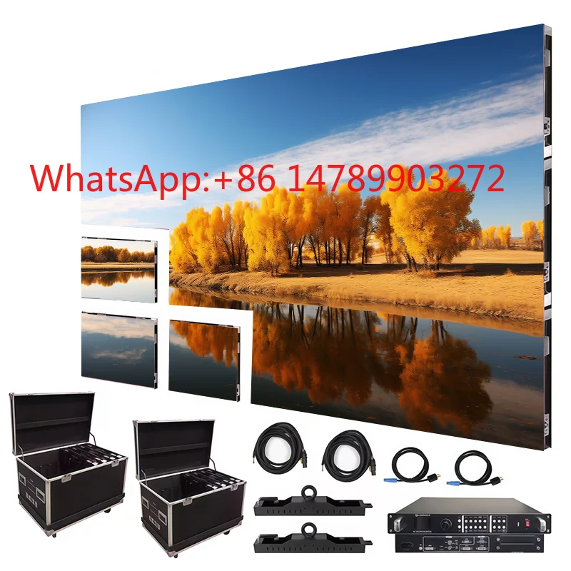 Modular Waterproof LED Video Wall SDK Support Multi-Scene Mall Stage Rental Display Panel